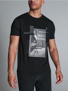 Koszulka z nadrukiem - czarny