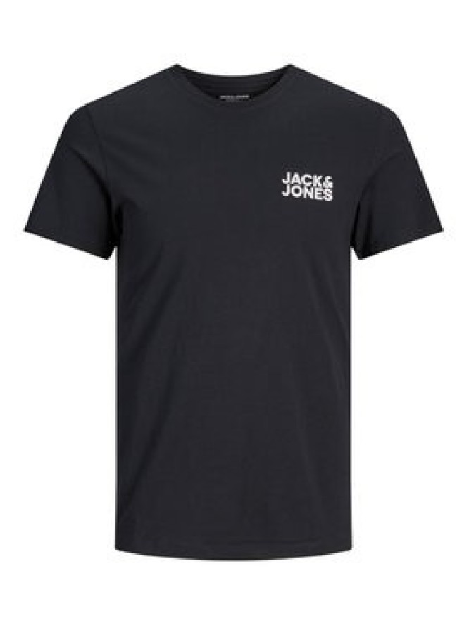 Jack&Jones T-Shirt Corp Logo 12151955 Czarny Slim Fit