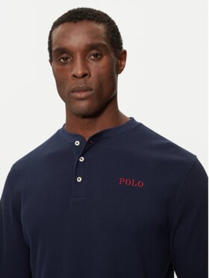 Polo Ralph Lauren Longsleeve 714950609002 Granatowy Slim Fit