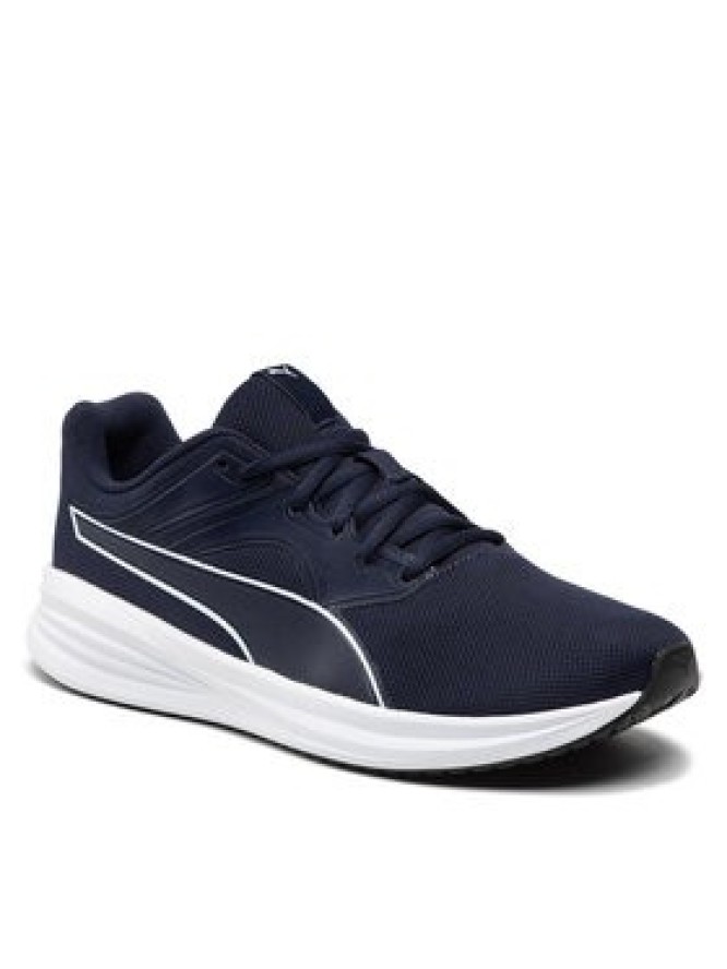 Puma Buty do biegania Transport 377028 02 Granatowy