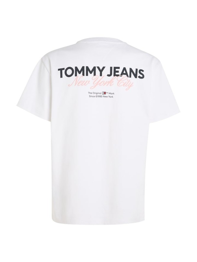 TOMMY JEANS Koszulka w kolorze białym rozmiar: S