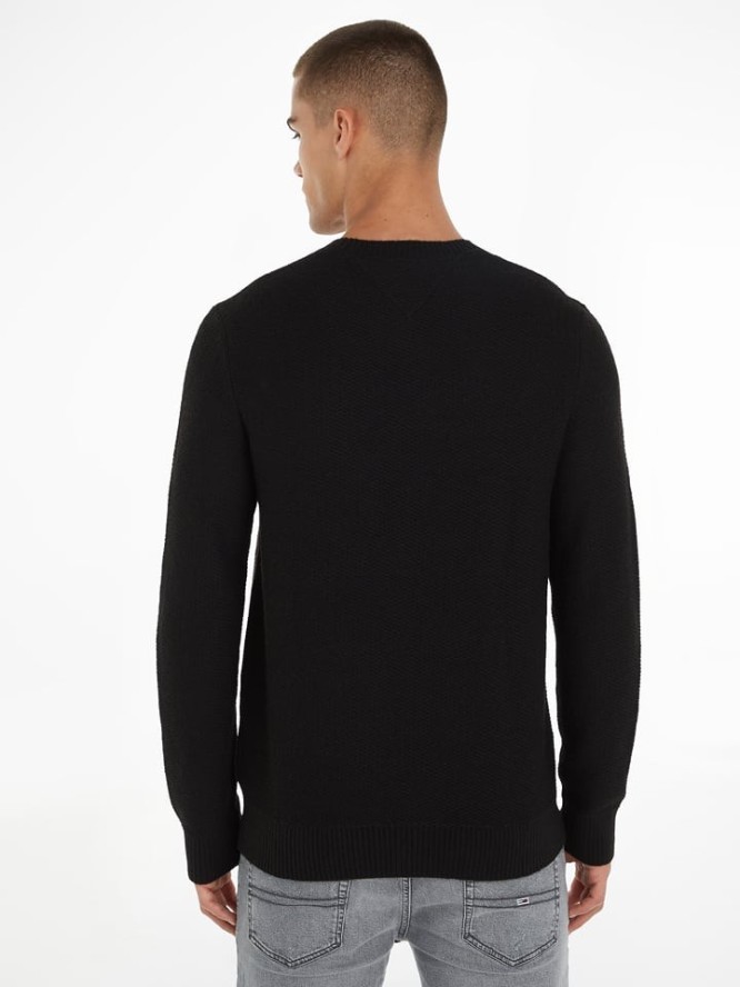TOMMY JEANS Sweter w kolorze czarnym rozmiar: S