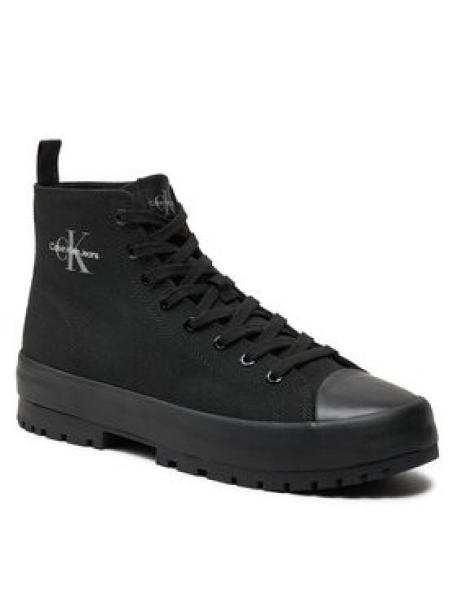 Calvin Klein Jeans Trampki Lugged Hybrid High Laceup Mtr YM0YM01021 Czarny