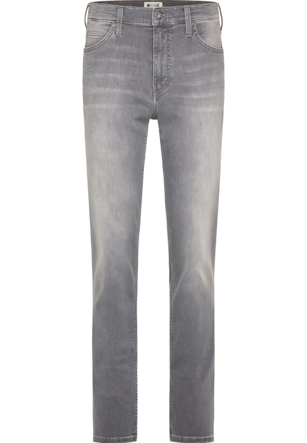 MUSTANG MĘSKIE SPODNIE JEANSOWE TRAMPER TAPERED DENIM GREY 1011344 4500 883