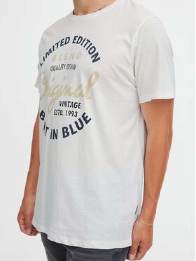 Blend T-Shirt 20715764 Biały Regular Fit