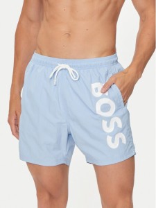 Boss Szorty kąpielowe Octopus 50515296 Błękitny Regular Fit