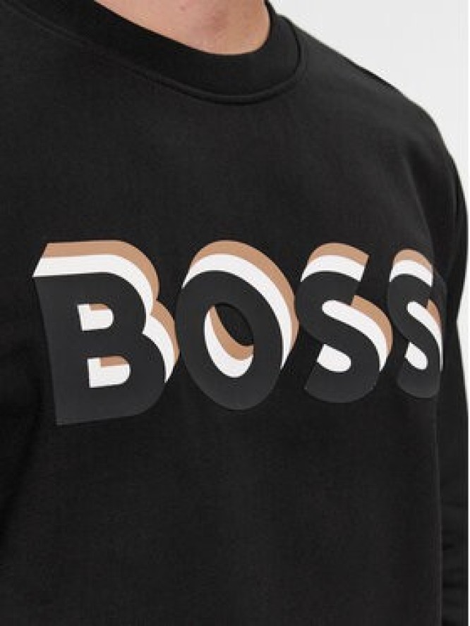 Boss Bluza Soleri 07 50507939 Czarny Relaxed Fit