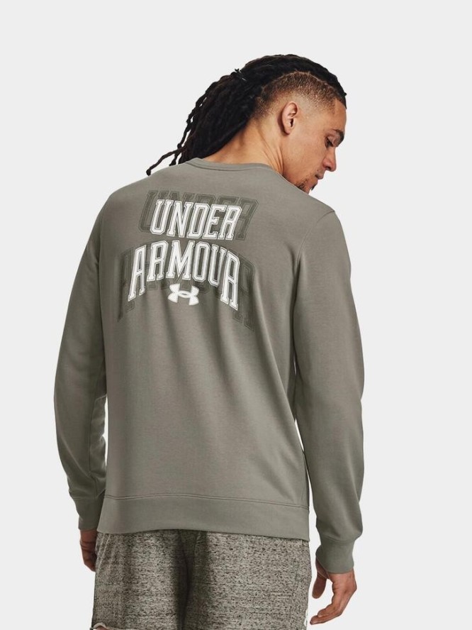 Bluza fitness męska UNDER ARMOUR Rival Terry Graphic Crew