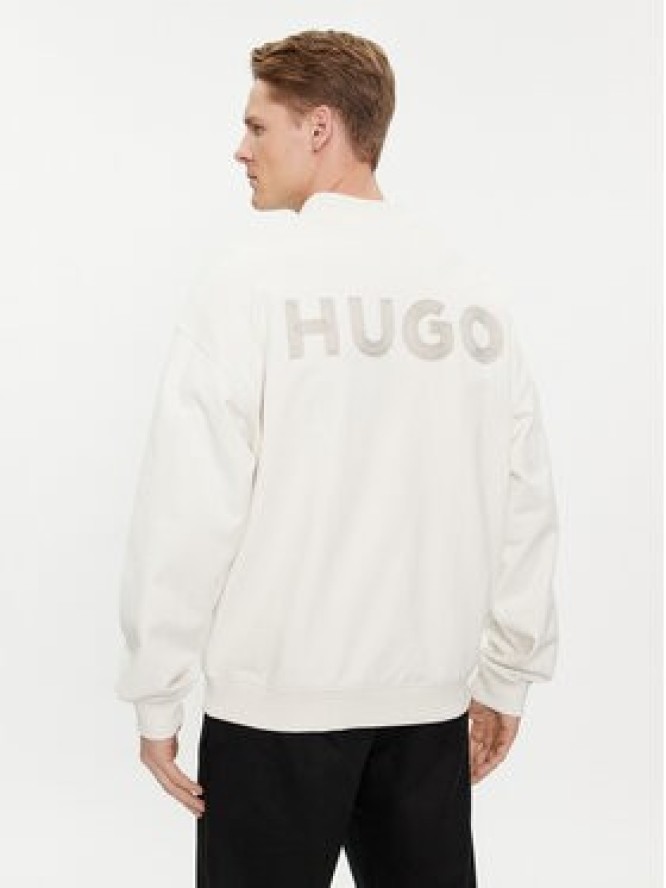 Hugo Bluza 50509978 Biały Oversize