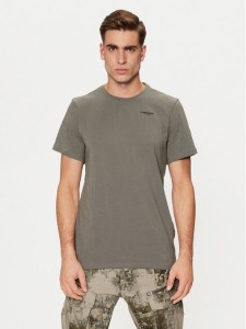 G-Star Raw T-Shirt Base D19070 1260 Szary Slim Fit