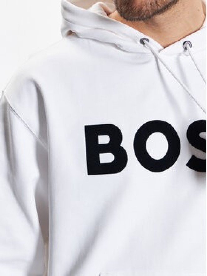 Boss Bluza 50485316 Biały Oversize