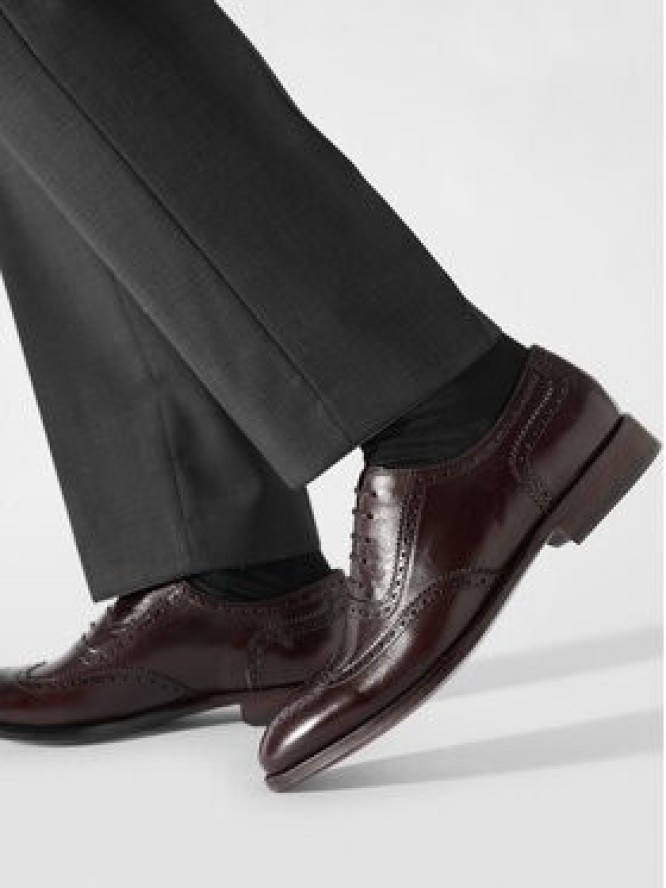 Lord Premium Półbuty Brogues 5501 Brązowy