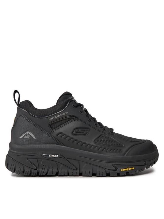 Skechers Półbuty Arch Fit Road Walker Pyles Peak 237490/BBK Czarny