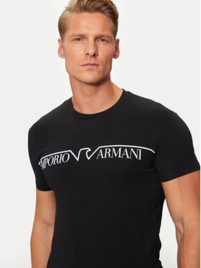 Emporio Armani Underwear T-Shirt 111035 4F516 00020 Czarny Slim Fit