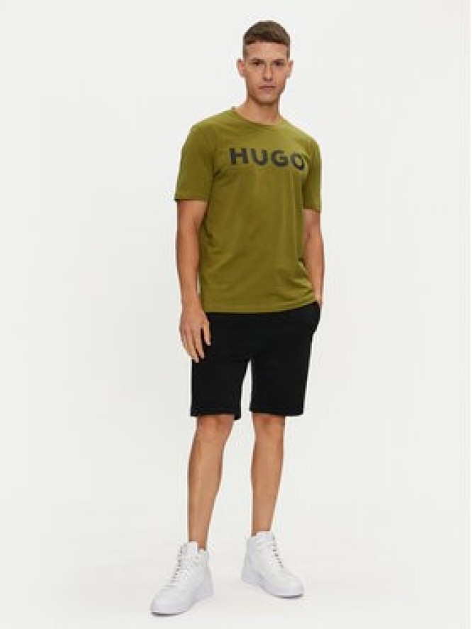 Hugo T-Shirt Dulivio 50467556 Zielony Regular Fit