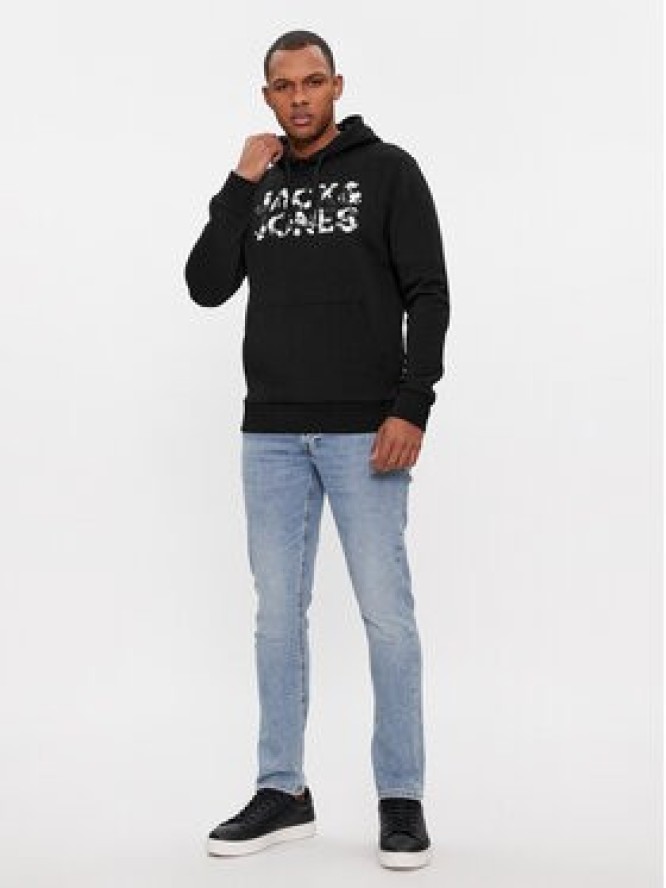 Jack&Jones Bluza Jeff 12250682 Czarny Standard Fit