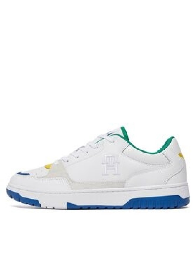 Tommy Hilfiger Sneakersy Th Basket Street Pop FM0FM04968 Biały