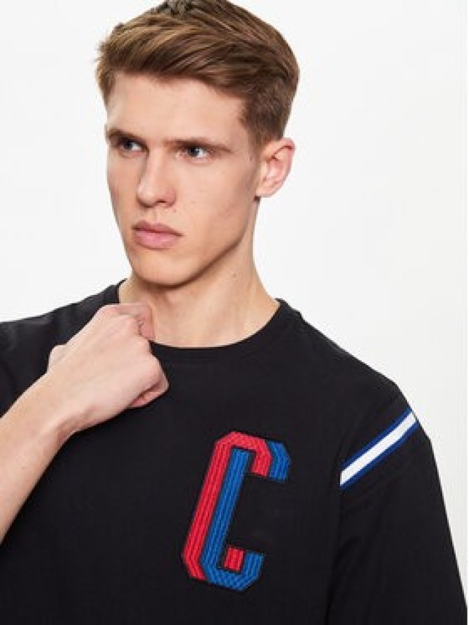 Champion T-Shirt 218515 Czarny Regular Fit