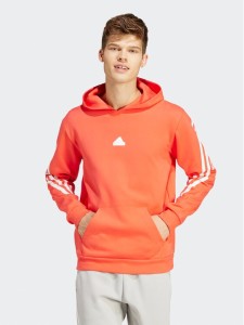 adidas Bluza Future Icons 3-Stripes IR9229 Pomarańczowy Regular Fit