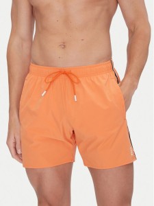 BOSS Szorty kąpielowe Iconic 50491594 Pomarańczowy Regular Fit