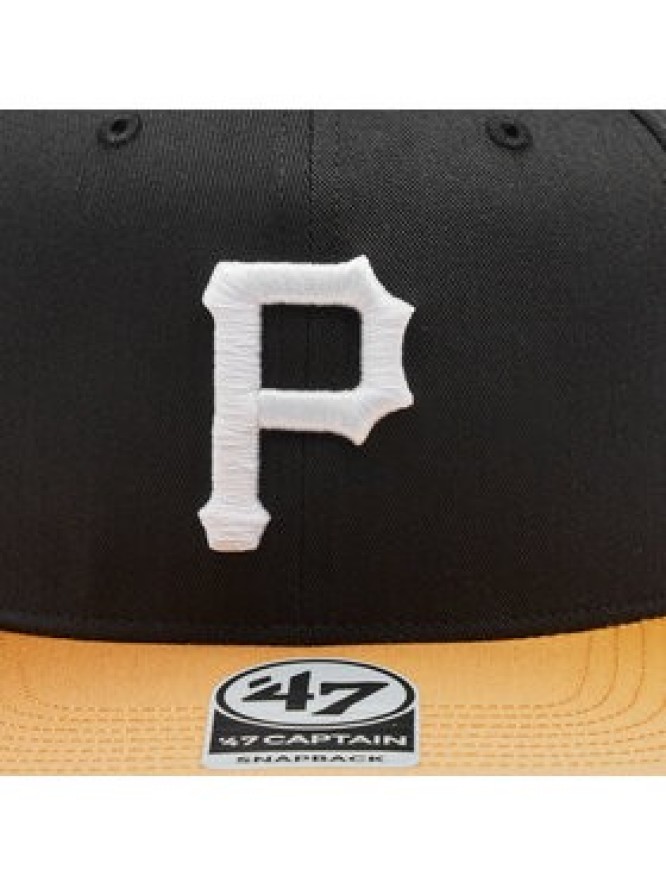 47 Brand Czapka z daszkiem Mlb Pittsburgh Pirates Paradigm Tt Snap ’47 Captain B-PDMCP20CTP-BK Czarny