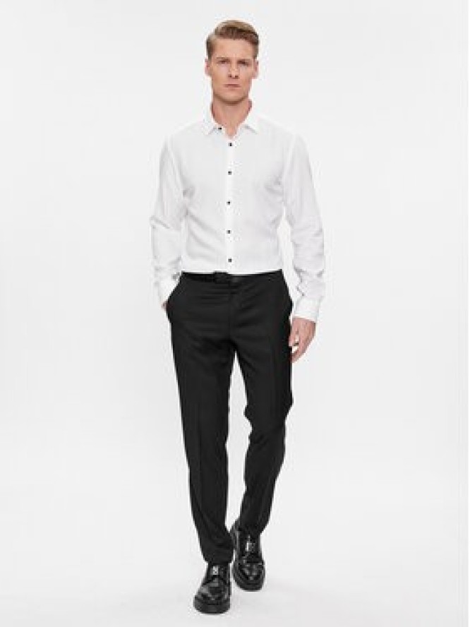 Hugo Koszula Kenno 50500998 Biały Slim Fit