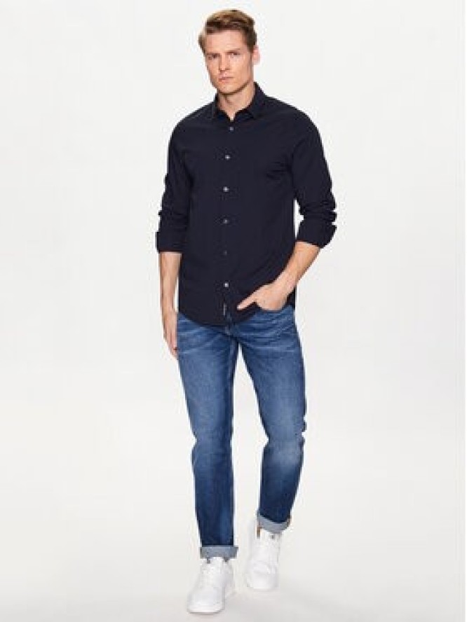 Calvin Klein Jeans Koszula J30J319065 Granatowy Slim Fit