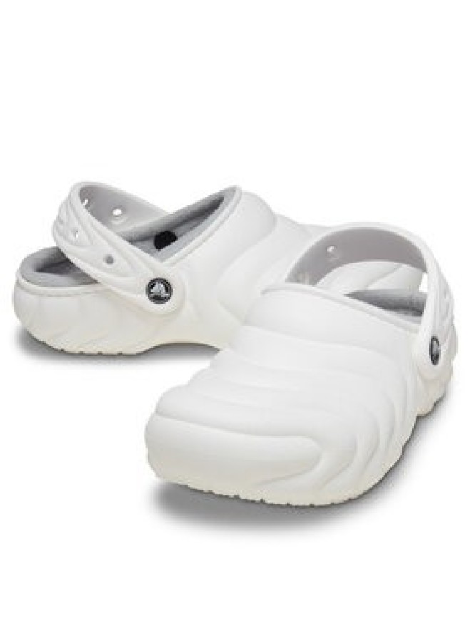 Crocs Klapki Classic Lined Overpuff Clog 210059 Biały