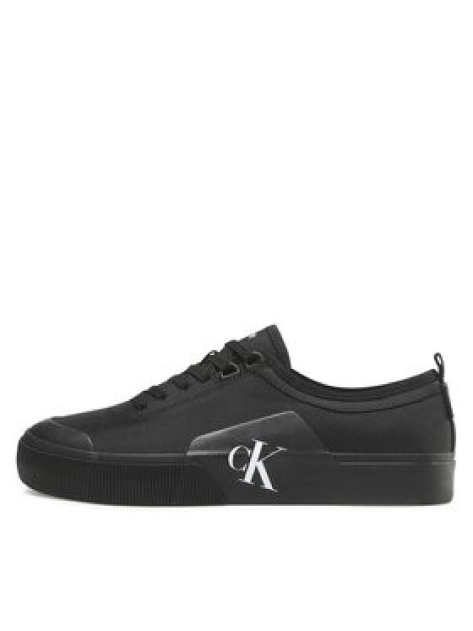 Calvin Klein Jeans Trampki Skater Vulc Laceup Low Ny YM0YM00459 Czarny