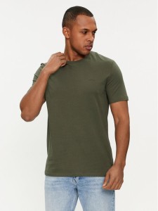 s.Oliver T-Shirt 2057430 Zielony Regular Fit