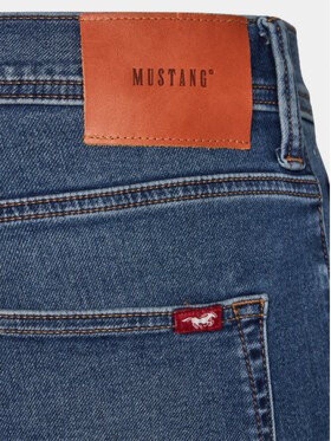 Mustang Jeansy Oregon 1013712 Niebieski Slim Fit