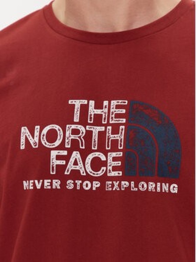The North Face T-Shirt Rust 2 NF0A87NW Czerwony Regular Fit