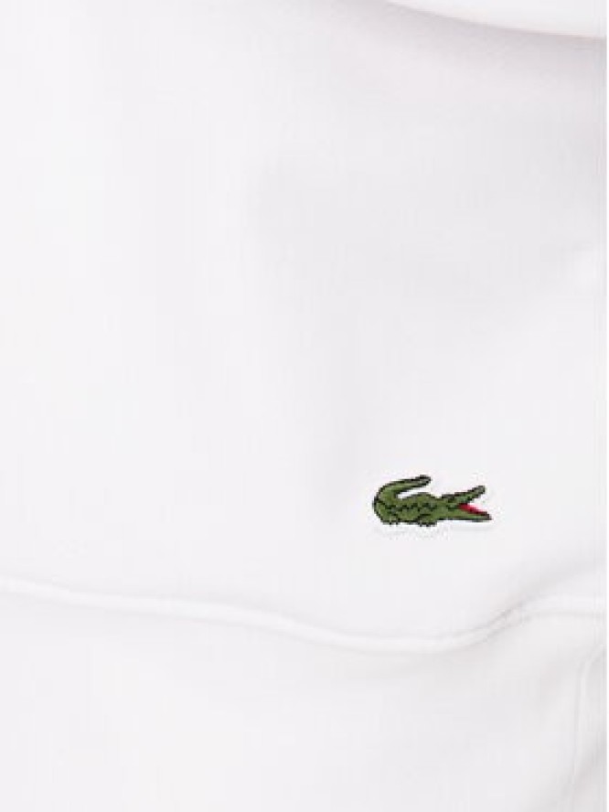 Lacoste Bluza SH1281 Biały Regular Fit