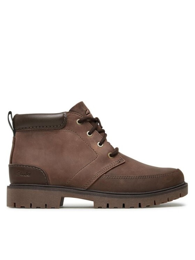 Clarks Trapery Rossdale Mid 261734537 Brązowy