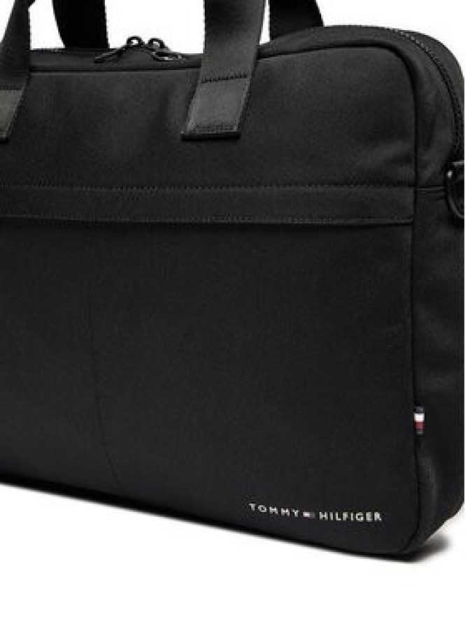 Tommy Hilfiger Torba na laptopa AM0AM12699 Czarny