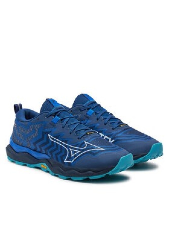 Mizuno Buty do biegania Wave Daichi 8 Gtx GORE-TEX J1GJ2456 Granatowy