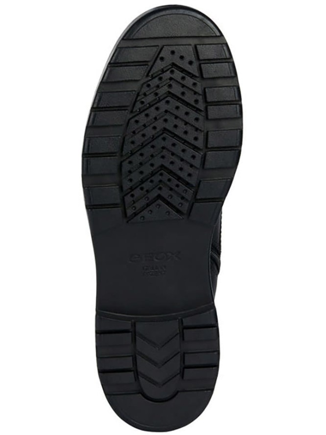 Geox Skórzane botki "Andalo" w kolorze czarnym rozmiar: 41