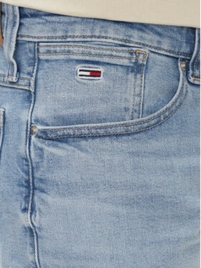 Tommy Jeans Szorty jeansowe Ronnie DM0DM18793 Niebieski Slim Fit