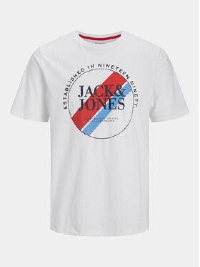 Jack&Jones T-Shirt Loof 12248624 Biały Standard Fit