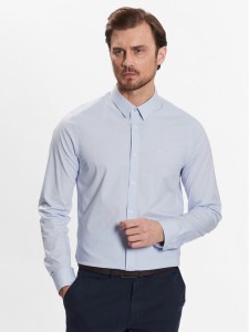 Calvin Klein Koszula K10K110856 Błękitny Slim Fit