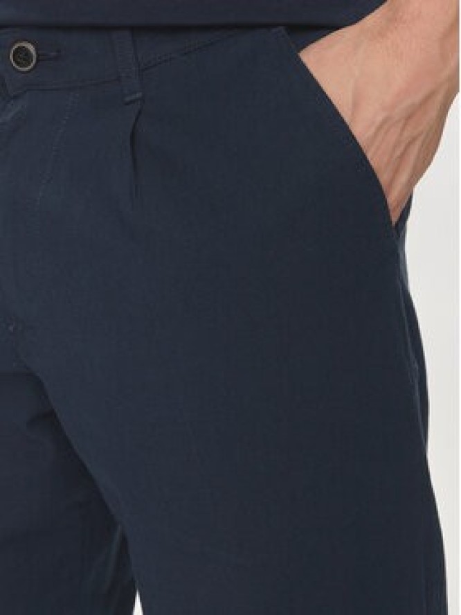 Jack&Jones Spodnie materiałowe Bill 12248993 Granatowy Regular Fit