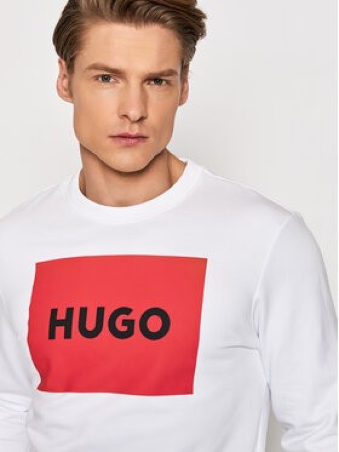 Hugo Bluza Duragol222 50467944 Biały Regular Fit