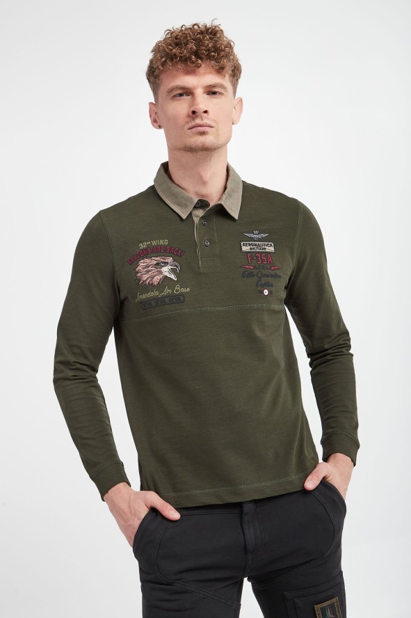 Polo męskie AERONAUTICA MILITARE