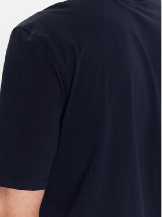Sisley T-Shirt 3I1XS101J Granatowy Regular Fit
