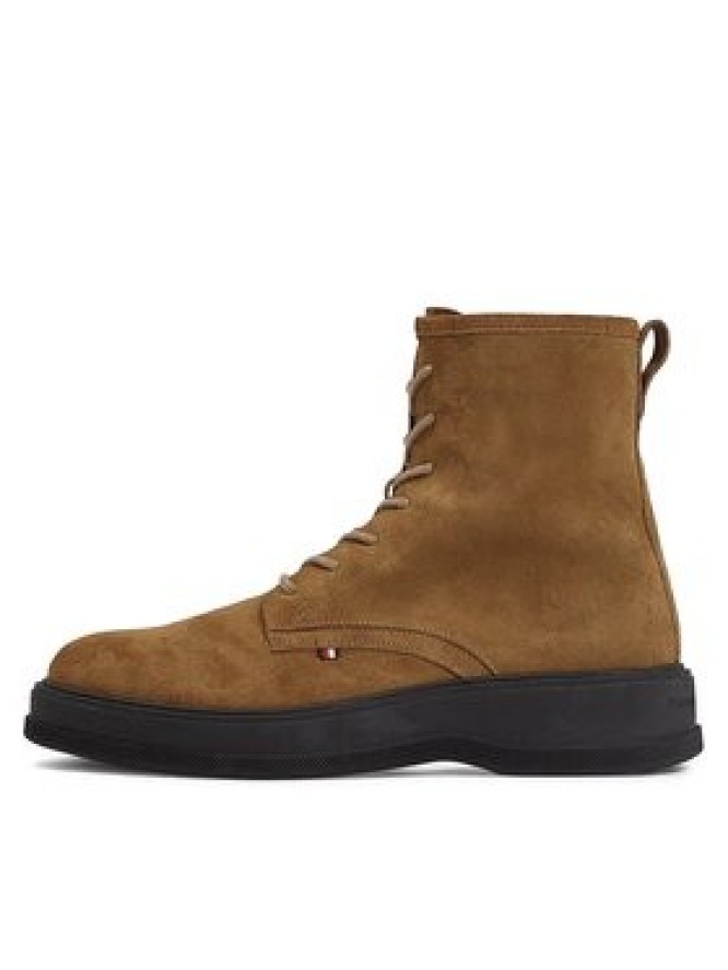 Tommy Hilfiger Trzewiki Th Everyday Core Suede Boot FM0FM04660 Brązowy