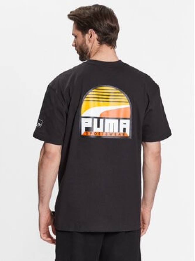 Puma T-Shirt Uptown Stick To It 539158 Czarny Regular Fit