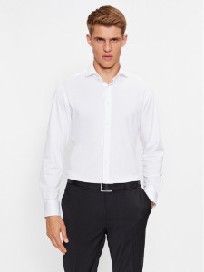 Boss Koszula P-Hank-Spread-C1-222 50503533 Biały Slim Fit