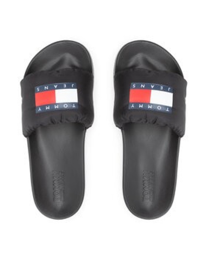 Tommy Jeans Klapki Padded Tommy Jeans Pool Slide EM0EM01041 Czarny