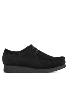 Clarks Półbuty Wallabee Evo 261728207 Czarny