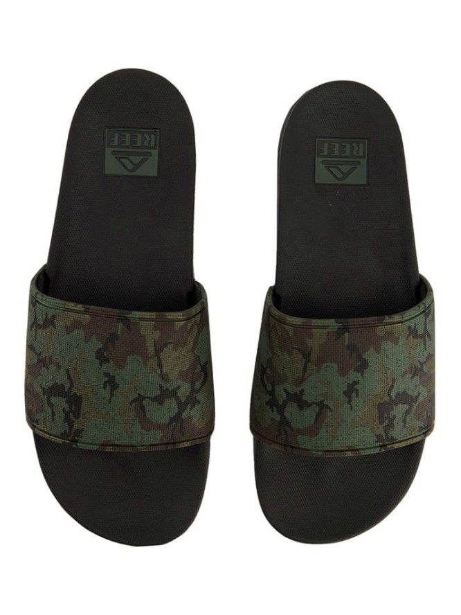 Reef Klapki "Cushion Slide" w kolorze khaki rozmiar: 42